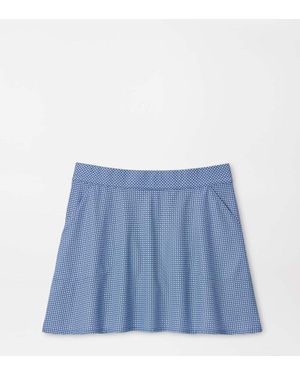 Peter Millar Sally Palmetto Palms Skort - Blue