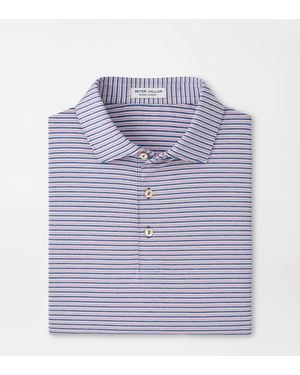 Peter Millar Owens Performance Jersey Polo - Blue
