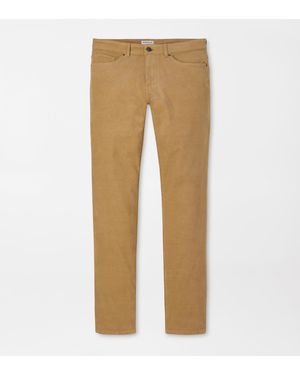 Peter Millar Classic Comfort Corduroy Five Pocket Trouser - Natural