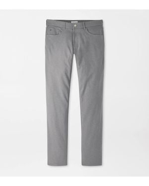 Peter Millar Eb66 Melange Performance Five-Pocket Trouser - Grey