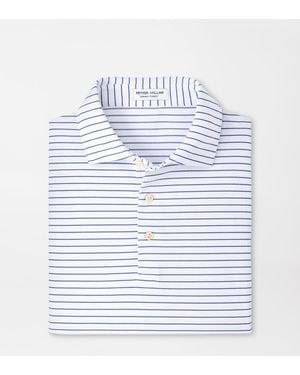 Peter Millar Winston Performance Mesh Polo - Blue