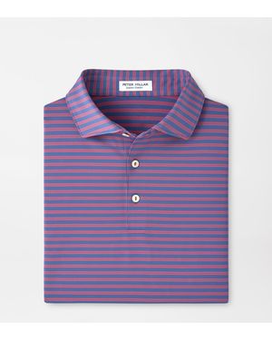 Peter Millar Rawlins Performance Jersey Polo - Purple