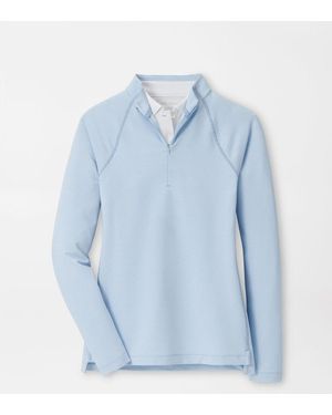 Peter Millar Sugar Stripe Perth Layer - Blue