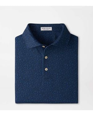 Peter Millar Winning Play Performance Jersey Polo - Blue