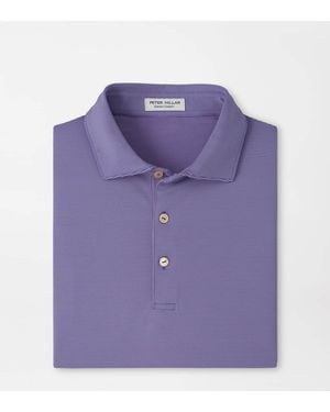 Peter Millar Jubilee Performance Jersey Polo - Purple