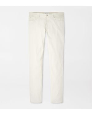 Peter Millar Eb66 Performance Five-Pocket Trouser - White