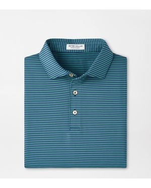 Peter Millar Hales Performance Jersey Polo - Purple