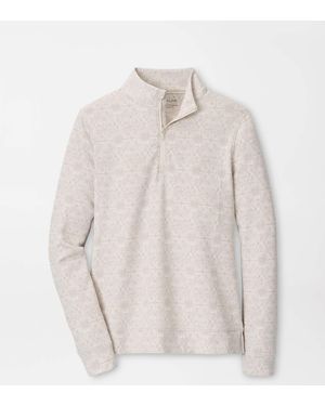 Peter Millar Shell Serenade Perth Performance Quarter-Zip - White
