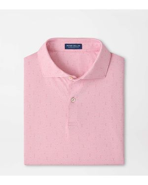 Peter Millar Fifty-Fifty Performance Jersey Polo - Pink