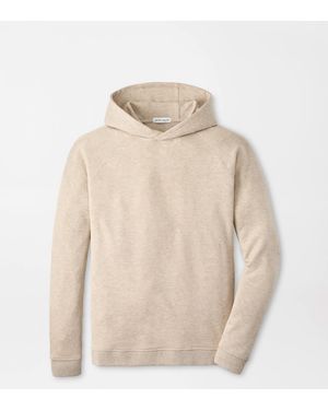 Peter Millar Crown Comfort Knit Hoodie - Natural