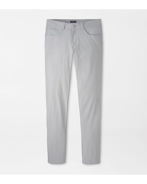 Peter Millar Bingham Performance Five-Pocket Trouser - Grey