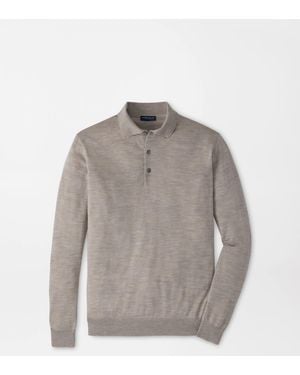 Peter Millar Dorset Jumper Polo - Grey