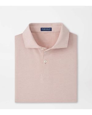 Peter Millar Albatross Cotton-Blend Piqué Polo - Pink
