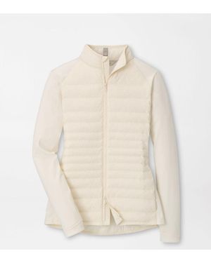 Peter Millar Merge Seersucker Hybrid Jacket - White