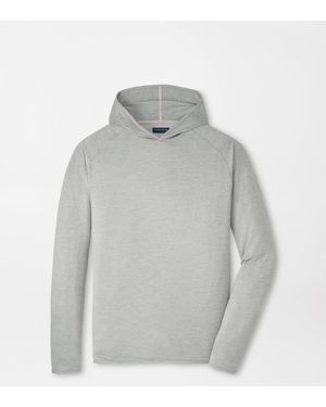 Peter Millar Stealth Performance Hoodie - Grey