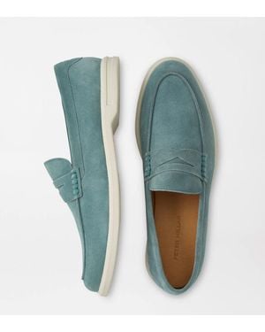 Peter Millar Excursionist Penny Loafer - Blue