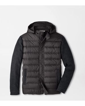 Peter Millar Crown Flex Merino Hybrid Jacket - Black