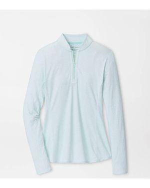 Peter Millar Shadebreak More Bubbles Please Lightweight Sunshirt - Blue