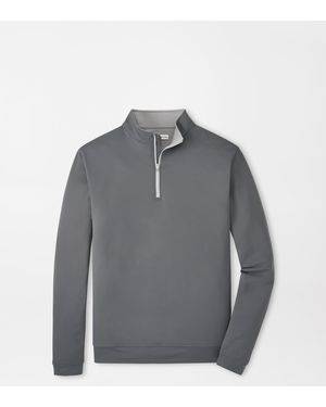 Peter Millar Perth Performance Quarter-Zip - Grey