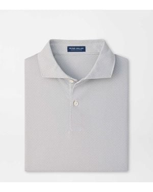 Peter Millar Caldara Performance Jersey Polo - Blue