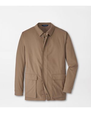 Peter Millar Wooster City Coat - Brown