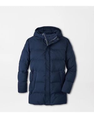 Peter Millar Cortina Quilted Parka - Blue