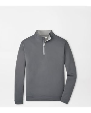 Peter Millar Perth Performance Quarter-Zip - Grey
