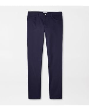 Peter Millar Eb66 Performance Five-Pocket Trouser - Blue