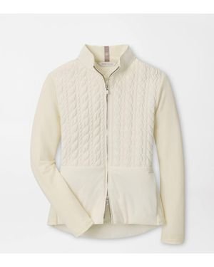 Peter Millar Merge Flex Hybrid Jacket - White