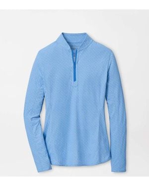 Peter Millar Shadebreak Maritime Valley Lightweight Sun Shirt - Blue