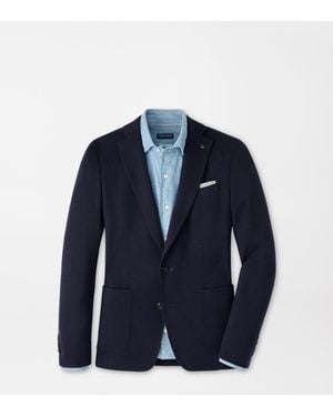 Peter Millar Gables Knit Blazer - Blue