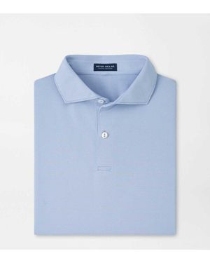 Peter Millar Treble Performance Jersey Polo - Blue