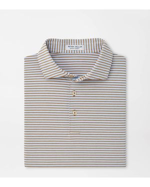 Peter Millar Brooks Performance Jersey Polo - Grey