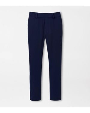 Peter Millar Bingham High Stretch Bonded Ankle Trouser - Blue