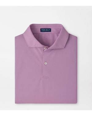 Peter Millar Soul Performance Mesh Polo - Purple