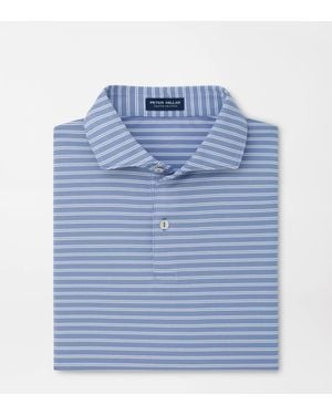 Peter Millar Beam Performance Mesh Polo - Blue