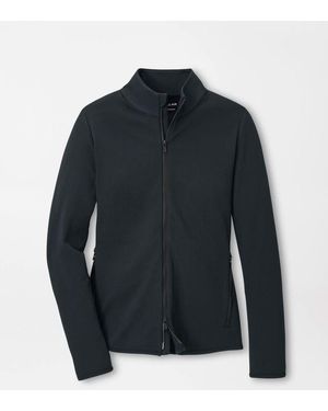 Peter Millar Lumi-Knit Lite Performance Full Zip - Blue