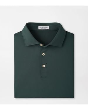 Peter Millar Solid Performance Jersey Polo - Green