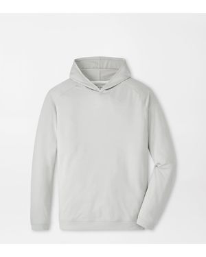 Peter Millar Pine Performance Hoodie - White