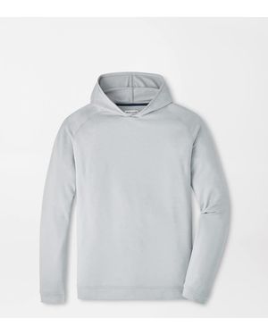 Peter Millar Pine Performance Hoodie - Blue
