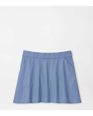 Peter Millar Sally Palmetto Palms Skort - Blue