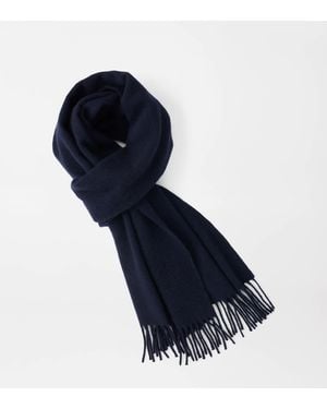 Peter Millar Cashmere Woven Scarf - Blue
