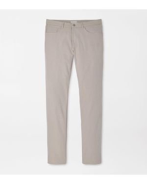 Peter Millar Eb66 Melange Performance Five-Pocket Trouser - Grey