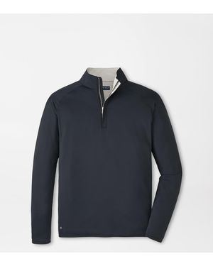 Peter Millar Stealth Performance Quarter-Zip - Blue