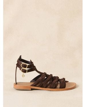 Petite Mendigote Sandales Cabriole - Neutre