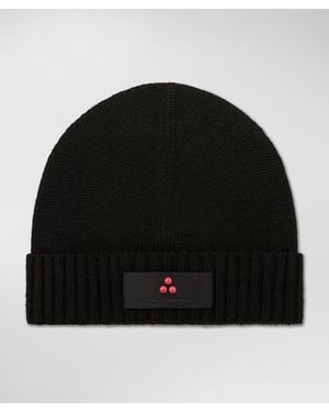Peuterey Mütze aus Wollmischung - Schwarz
