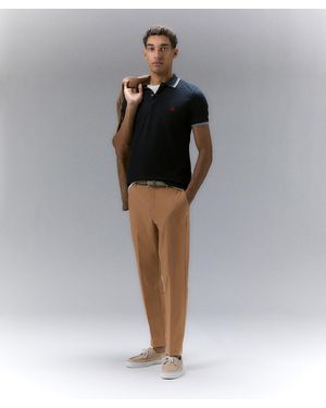 Peuterey Hose aus Polyestergewebe mit essentiellen Details - Natur