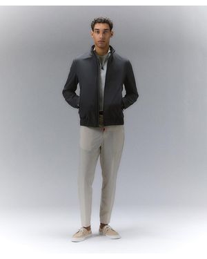 Peuterey Sportliche Jacke aus Baumwollgewebe - Blau
