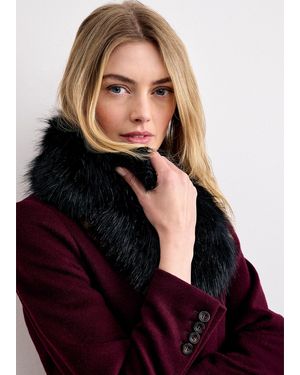 Phase Eight Faux Fur Collar - Purple