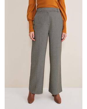 Phase Eight Nouria Herringbone Tapered Trouser - Multicolour
